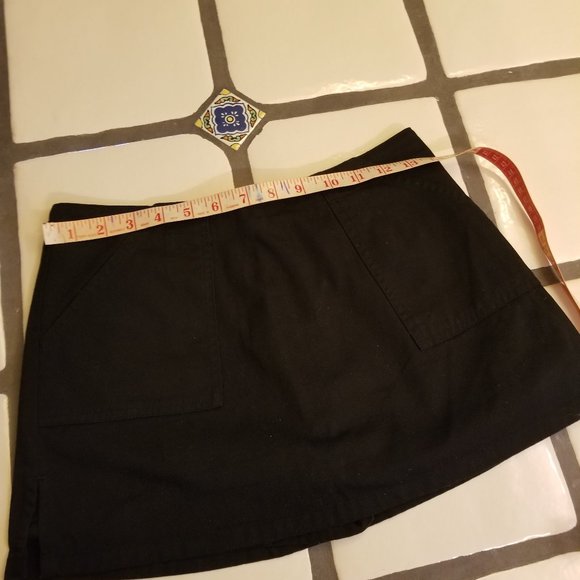 SmartSet Black Mini Skort - Picture 6 of 9